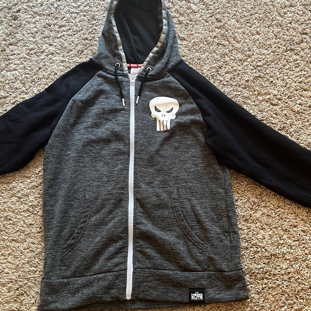 Marvel young men’s zip up hoodie.
